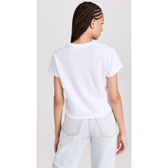RE/DONE 1950s Boxy Tee Optic White - S - Picture 2 of 5